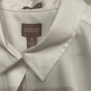 Dressy sateen blouse from Chico